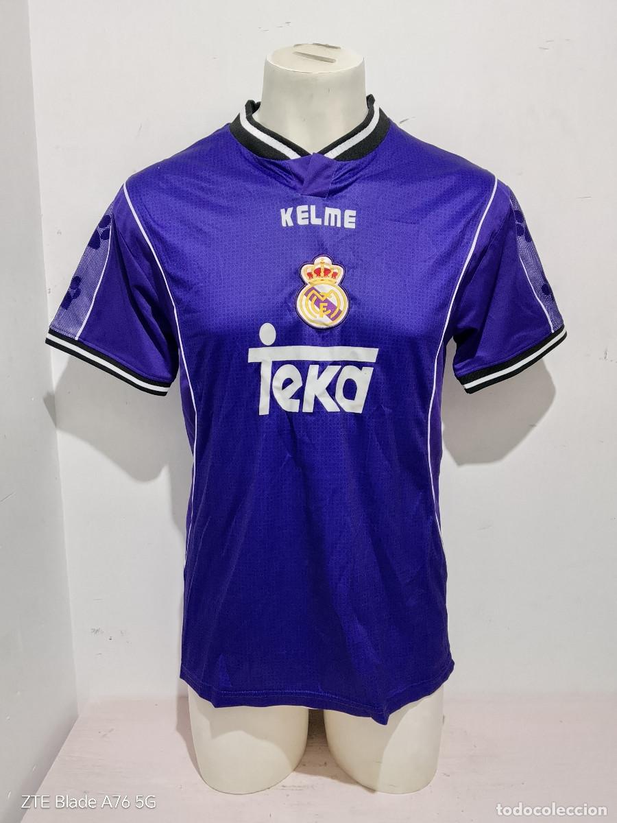 Coleccionismo deportivo: Real Madrid Raul camiseta futbol football shirt kelme M 54cts