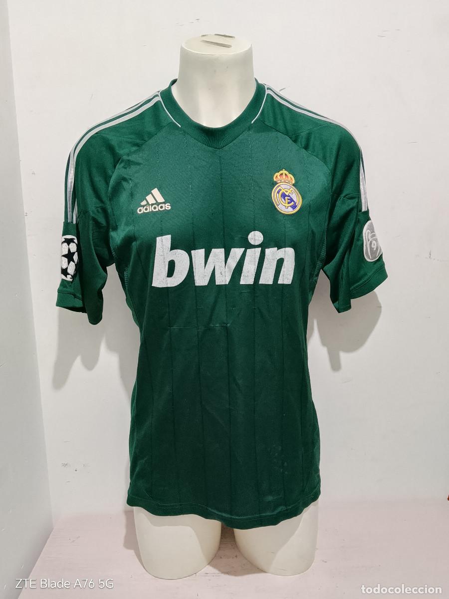 Coleccionismo deportivo: Real Madrid champions League Benzema camiseta futbol football shirt M 56cts
