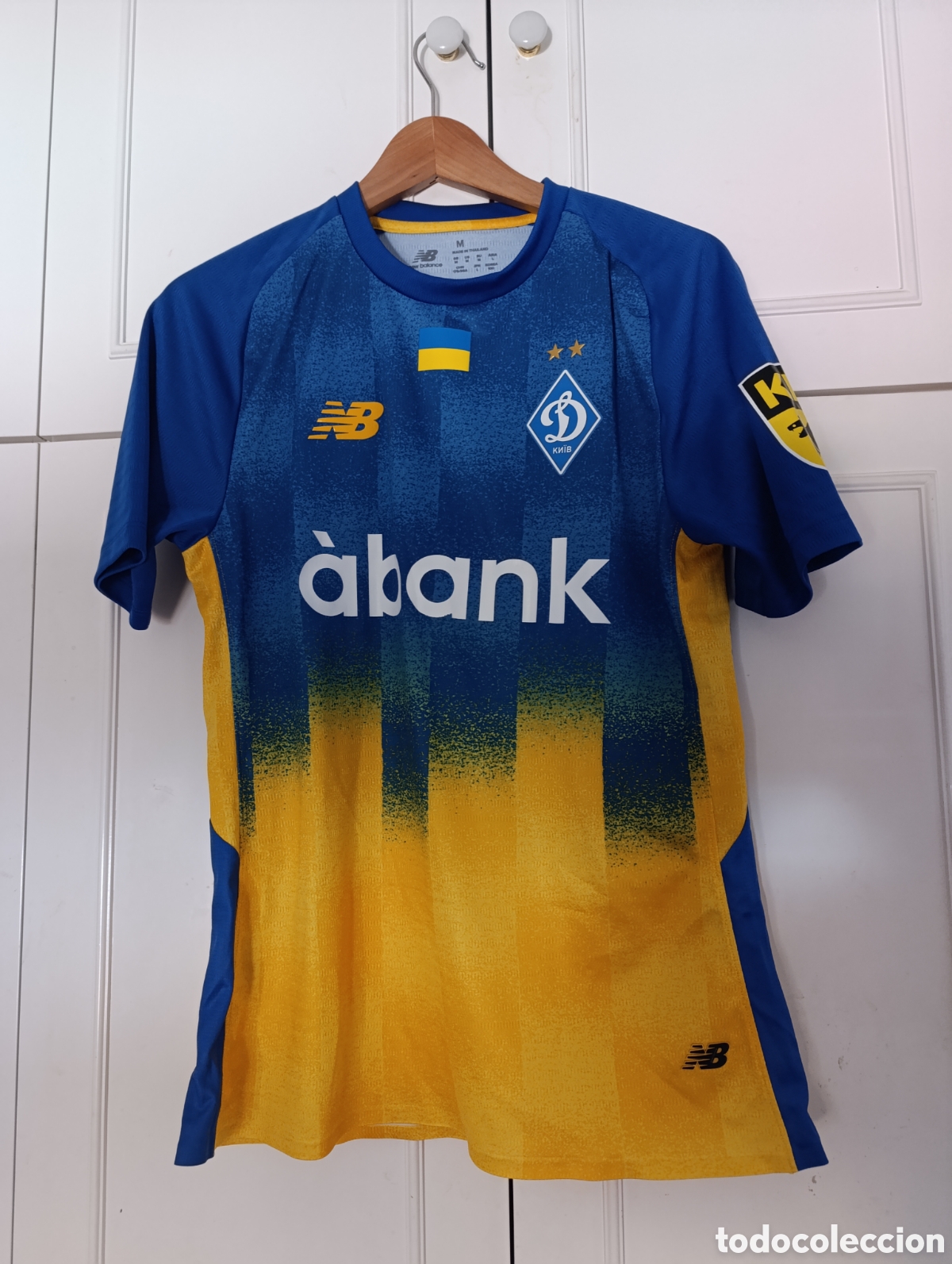 Coleccionismo deportivo: Camiseta matchworn FC Dinamo Kiev Malysh