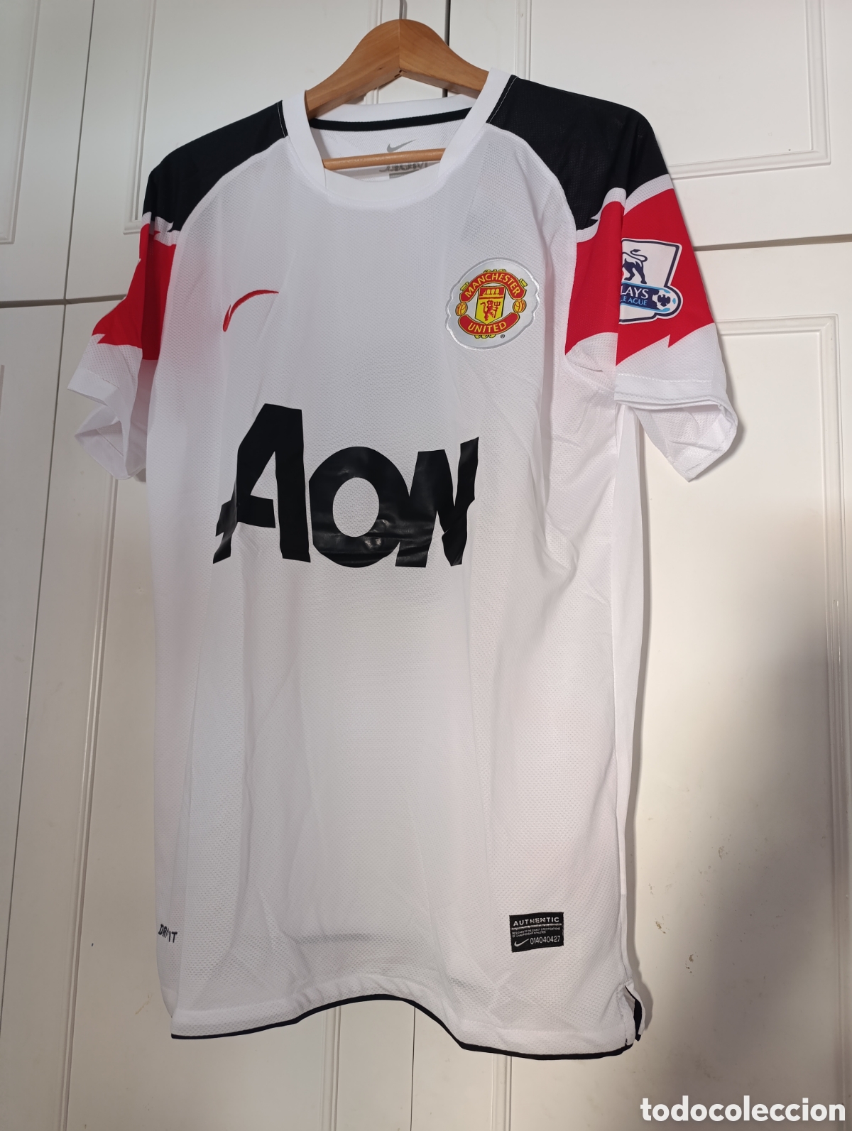 Coleccionismo deportivo: Camiseta retro Manchester United FC