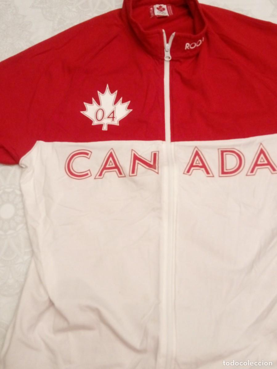 Coleccionismo deportivo: Camiseta oficial del equipo ol&iacute;mpico de Canad&aacute; de Atenas 2004.