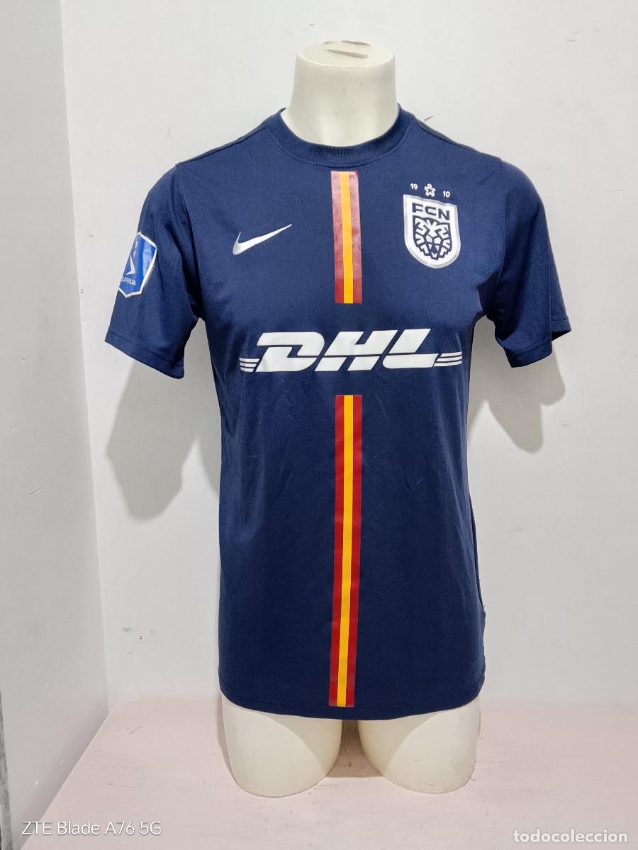 Coleccionismo deportivo: FC Nordsj&aelig;lland Farum Boldklub Abu Francis football shirt camiseta futbol denmark dansk M 56cts
