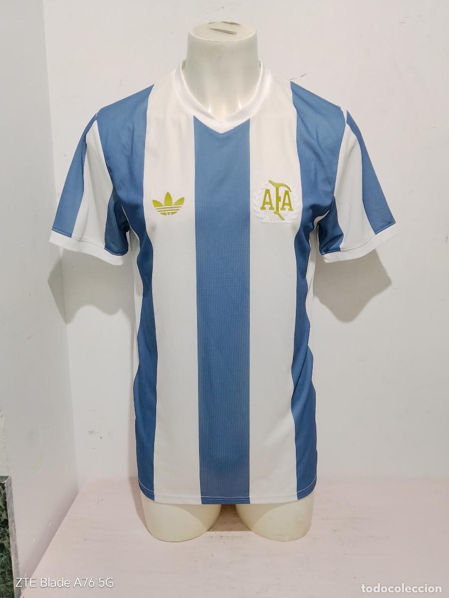 Coleccionismo deportivo: Argentina seleccion camiseta futbol football shirt L 57cts