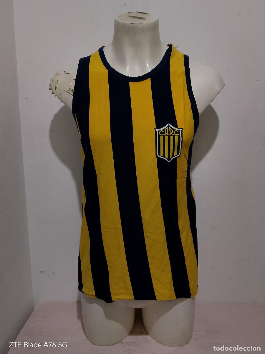Coleccionismo deportivo: Club Atletico Rosario Central camiseta futbol tirantes football shirt Argentina 48x70cts S-M