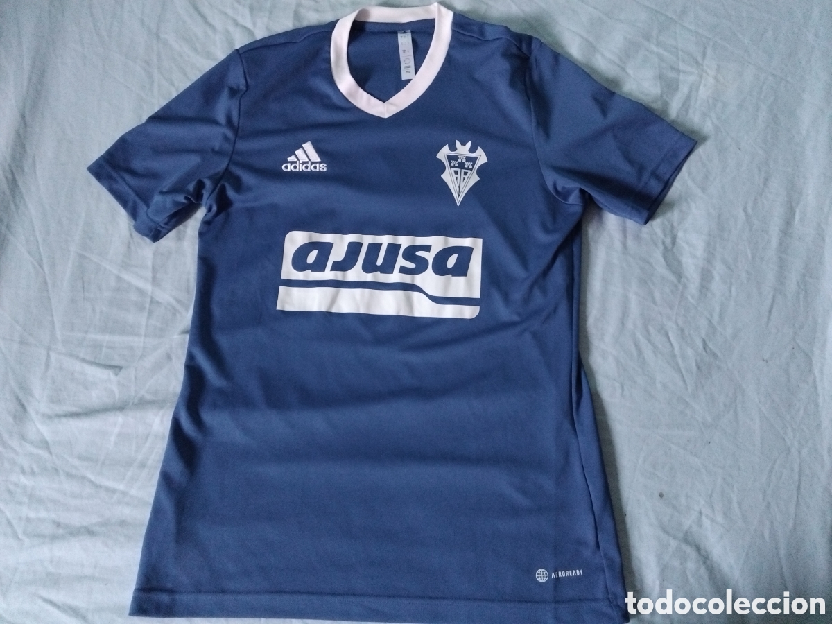 Coleccionismo deportivo: Camiseta Albacete match worm Talla S 22/23