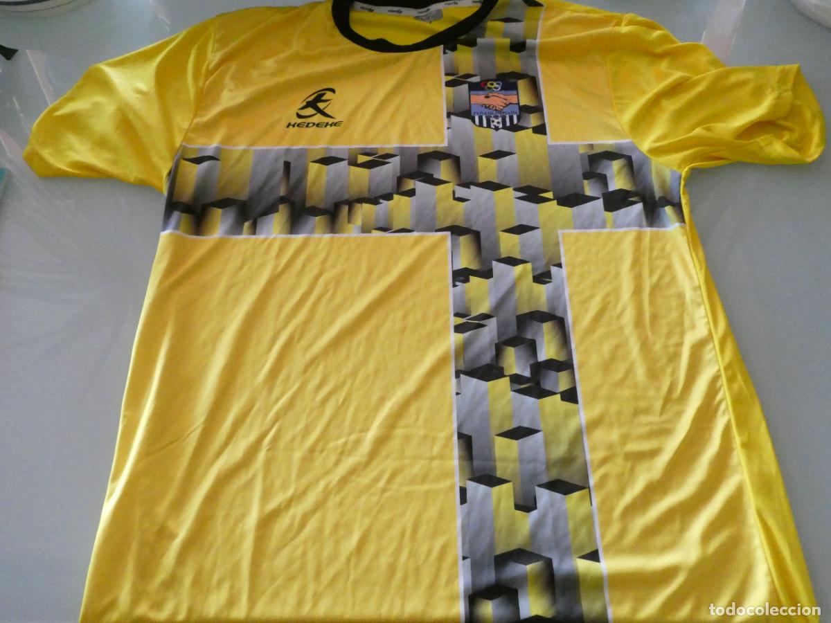 Coleccionismo deportivo: CAMISETA DE F&Uacute;TBOL MODESTO MALAGUE&Ntilde;O. PE&Ntilde;A OLIMPIADA M&Aacute;LAGA. TALLA XXL. 170GR