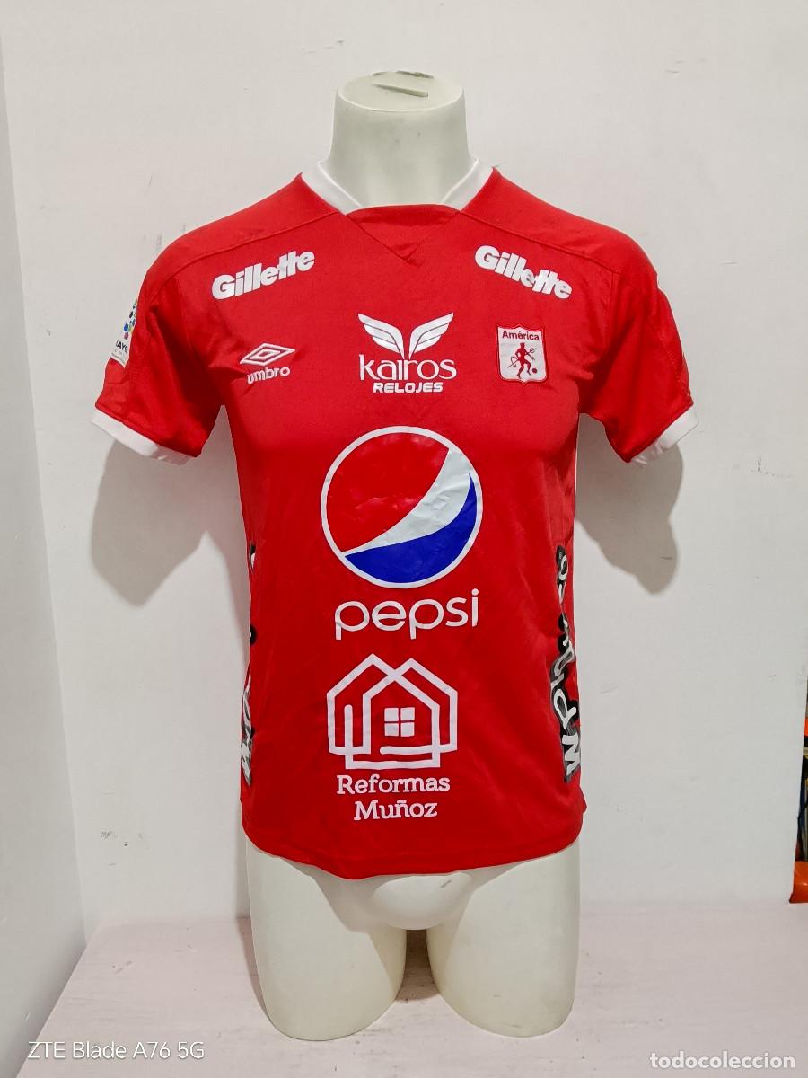 Coleccionismo deportivo: America de Cali Colombia camiseta futbol football shirt S 50cts