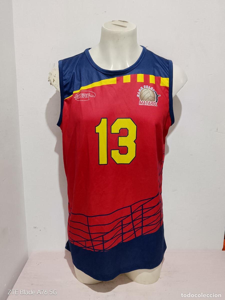 Coleccionismo deportivo: Club de Volei Mataro volleyball shirt voleibol catalan maresme xxl 58cts