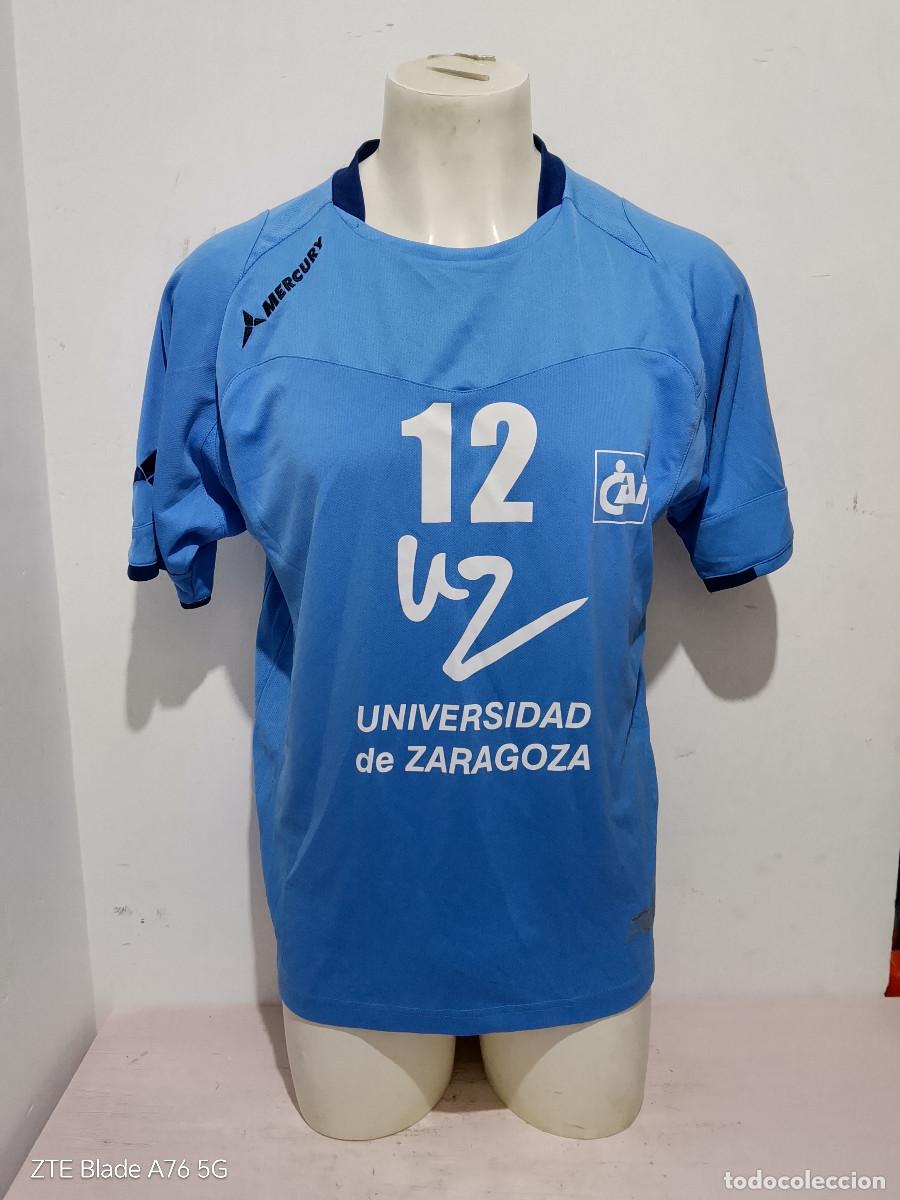 Coleccionismo deportivo: Universidad de Zaragoza camiseta futbol football shirt XL 58cts