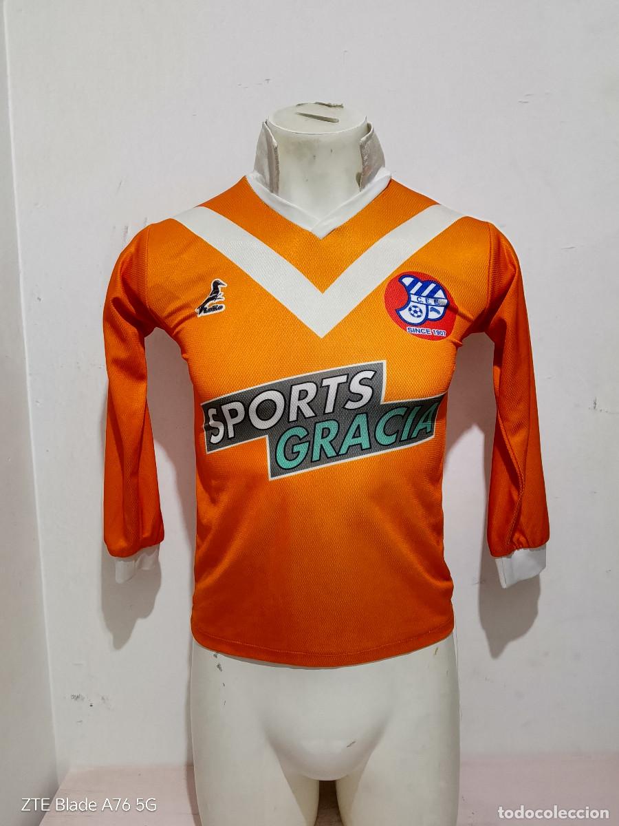 Coleccionismo deportivo: CE Europa camiseta futbol alevin xxs44cts