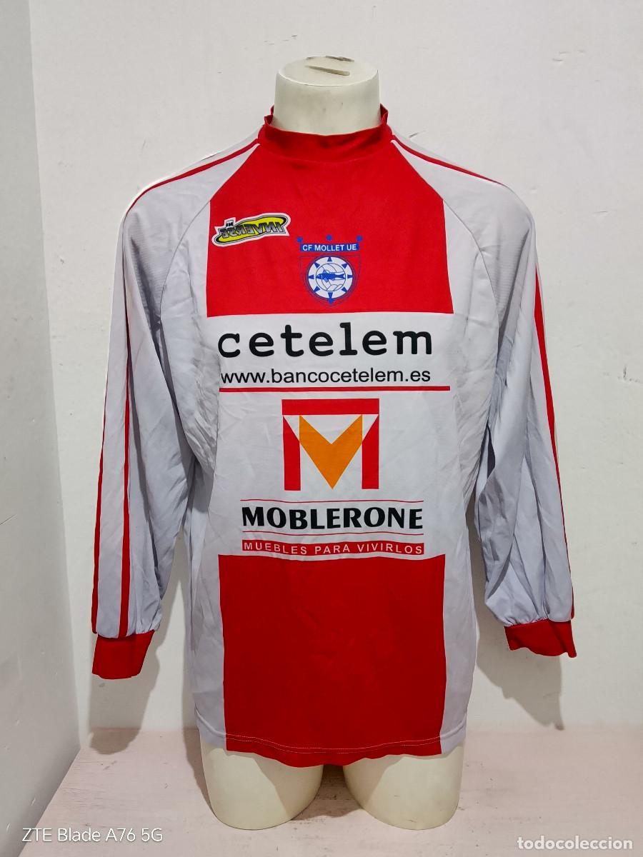 Coleccionismo deportivo: UE Mollet Barcelona camiseta futbol catalunya match worn football shirt catalan team XL