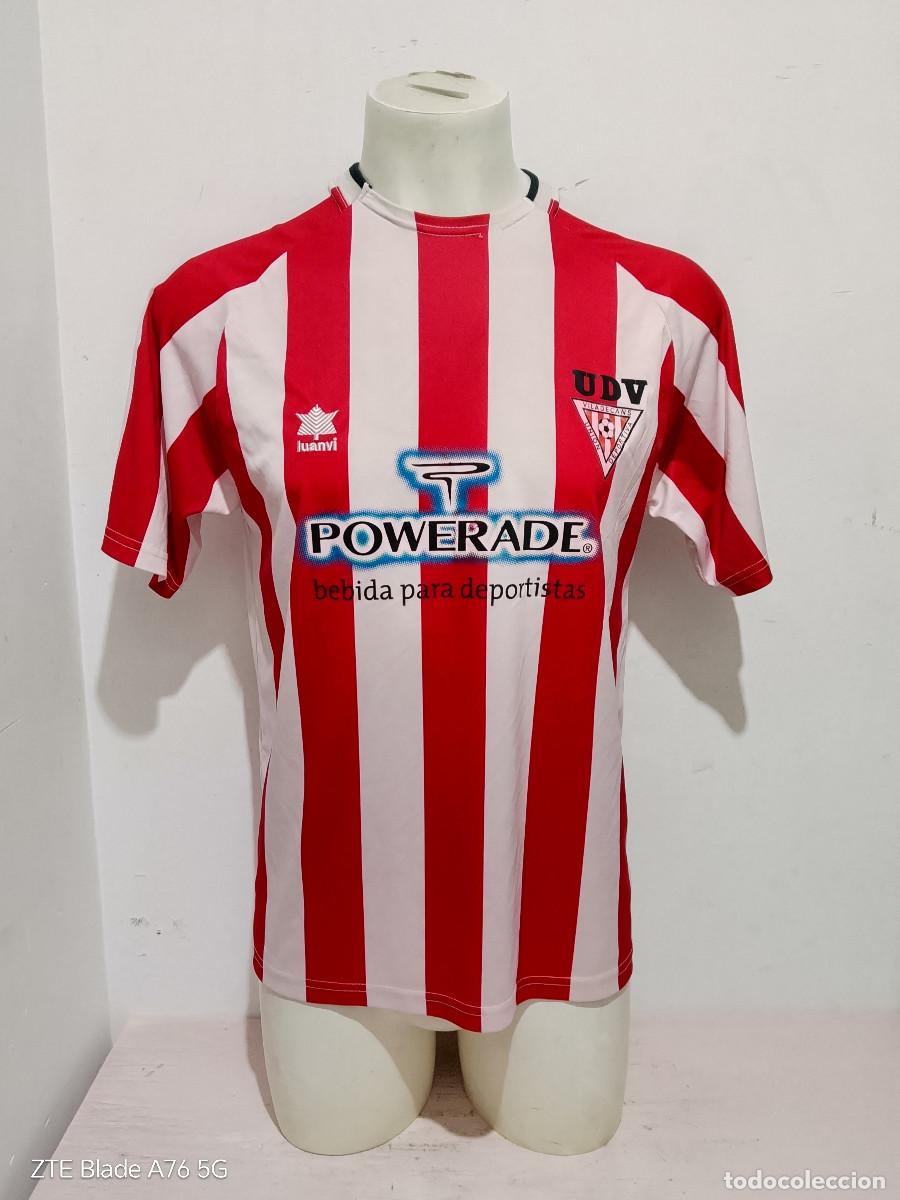 Coleccionismo deportivo: UD Viladecans match worn camiseta futbol football shirt M 55cts catalunya