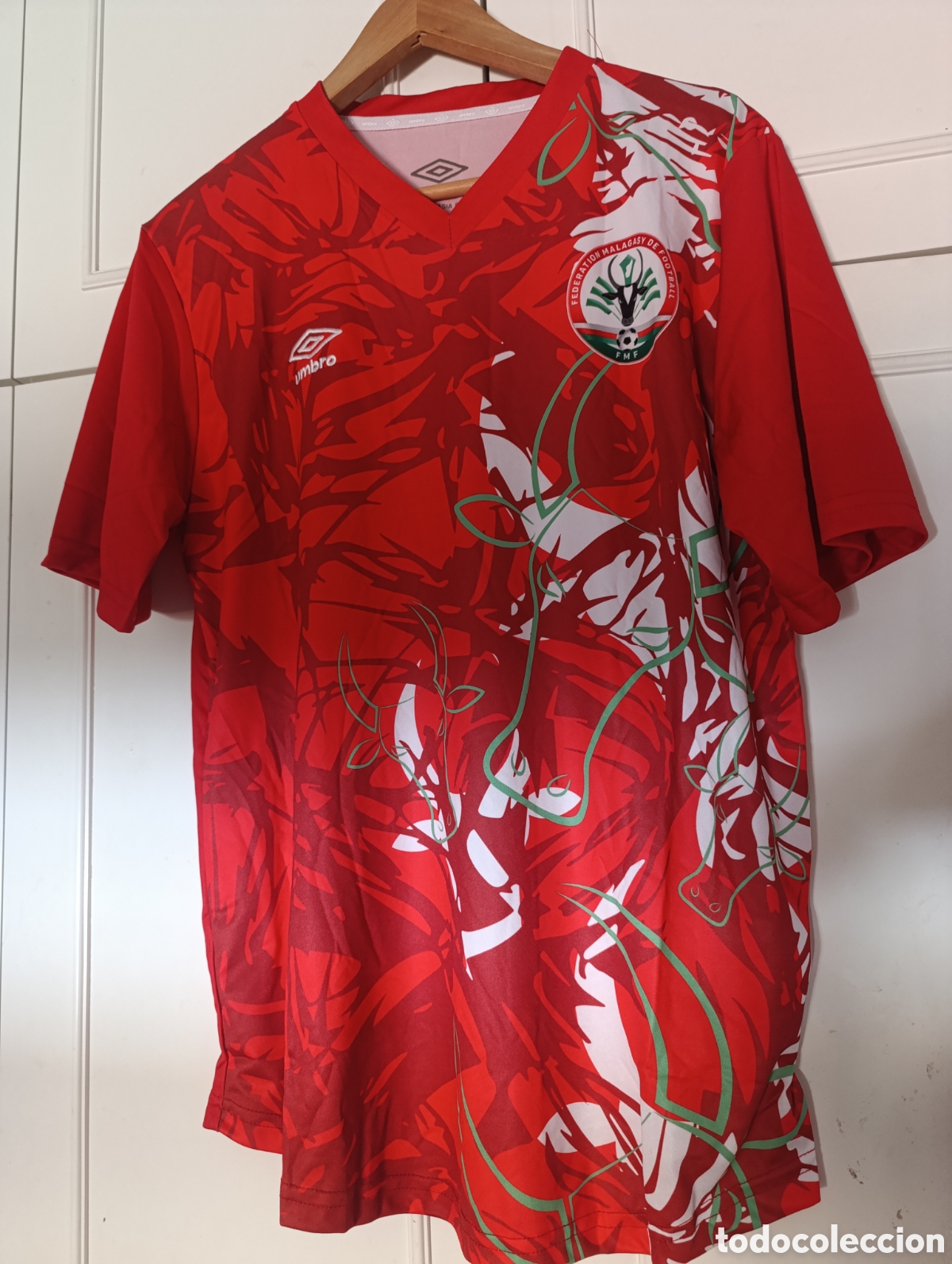 Coleccionismo deportivo: Camiseta Selecci&oacute;n de Madagascar