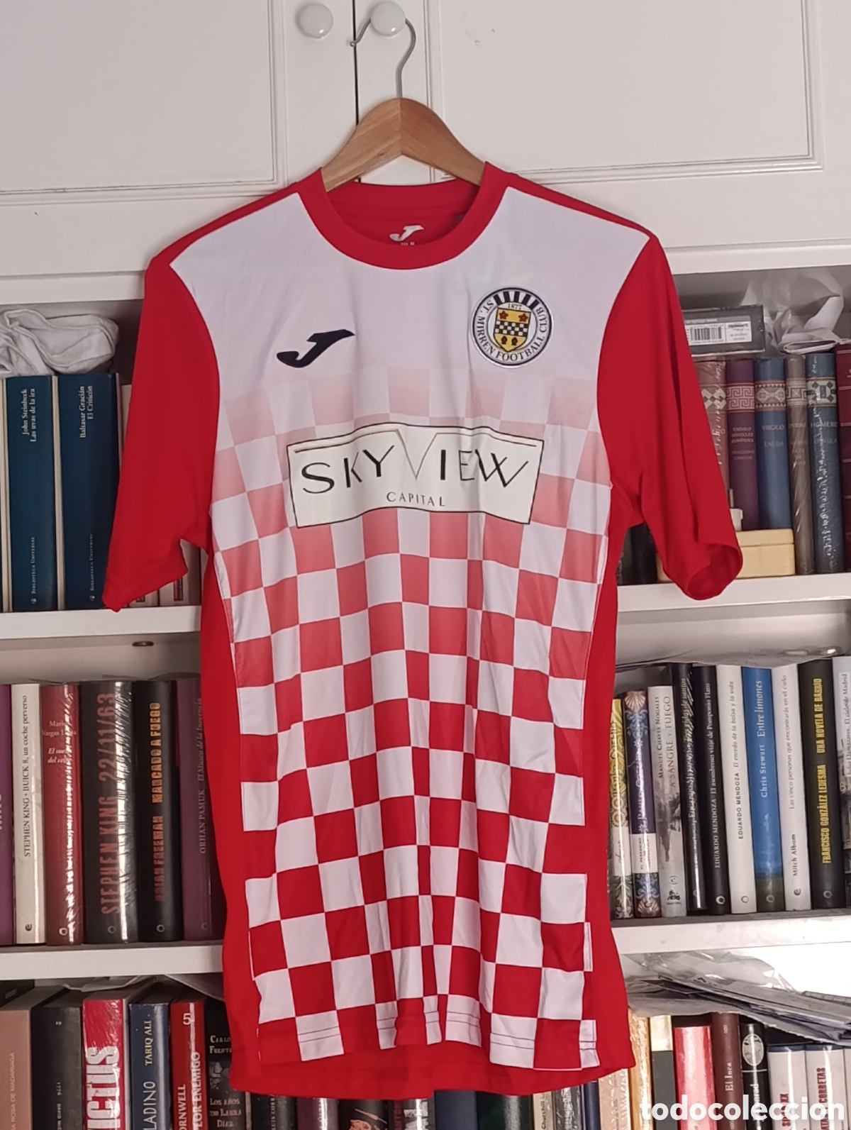 Coleccionismo deportivo: Camiseta casa FC Saint Mirren de Escocia