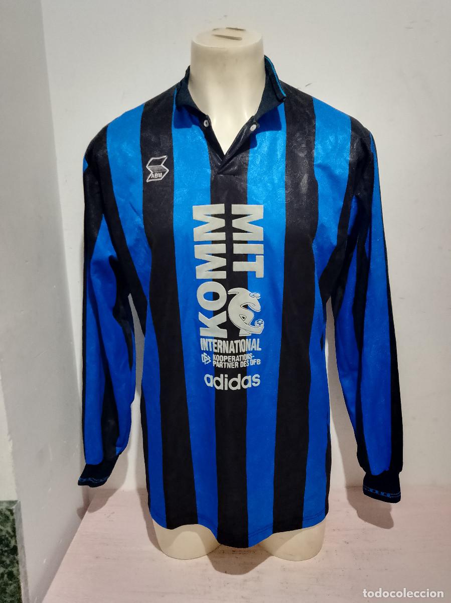 Coleccionismo deportivo: 1990 CD Malgrat vintage camiseta futbol catalunya maresme costa brava xxl