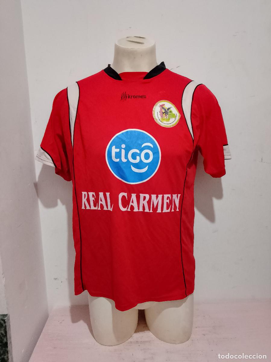 Coleccionismo deportivo: Asociaci&oacute;n Bolivia Deportivo Cultural Hospitalet camiseta futbol football shirt L 60cts
