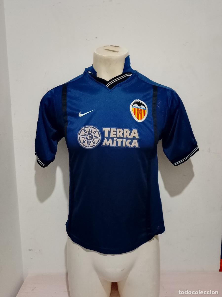 Coleccionismo deportivo: VAlencia cf camiseta futbol vintage football shirt dorsal fans xs 49cts