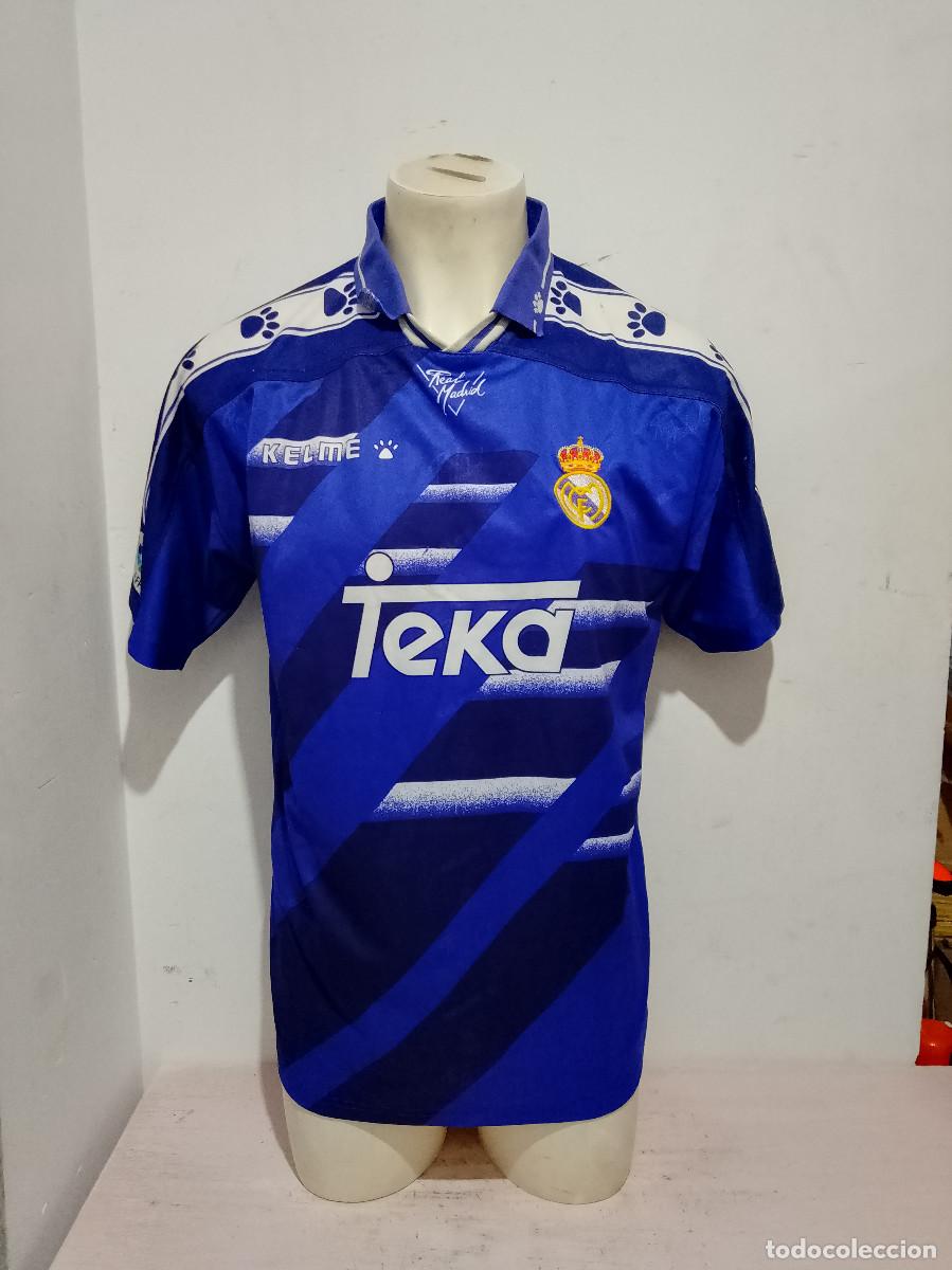 Coleccionismo deportivo: Real Madrid Kelme vintage camiseta futbol football shirt xl 64cts