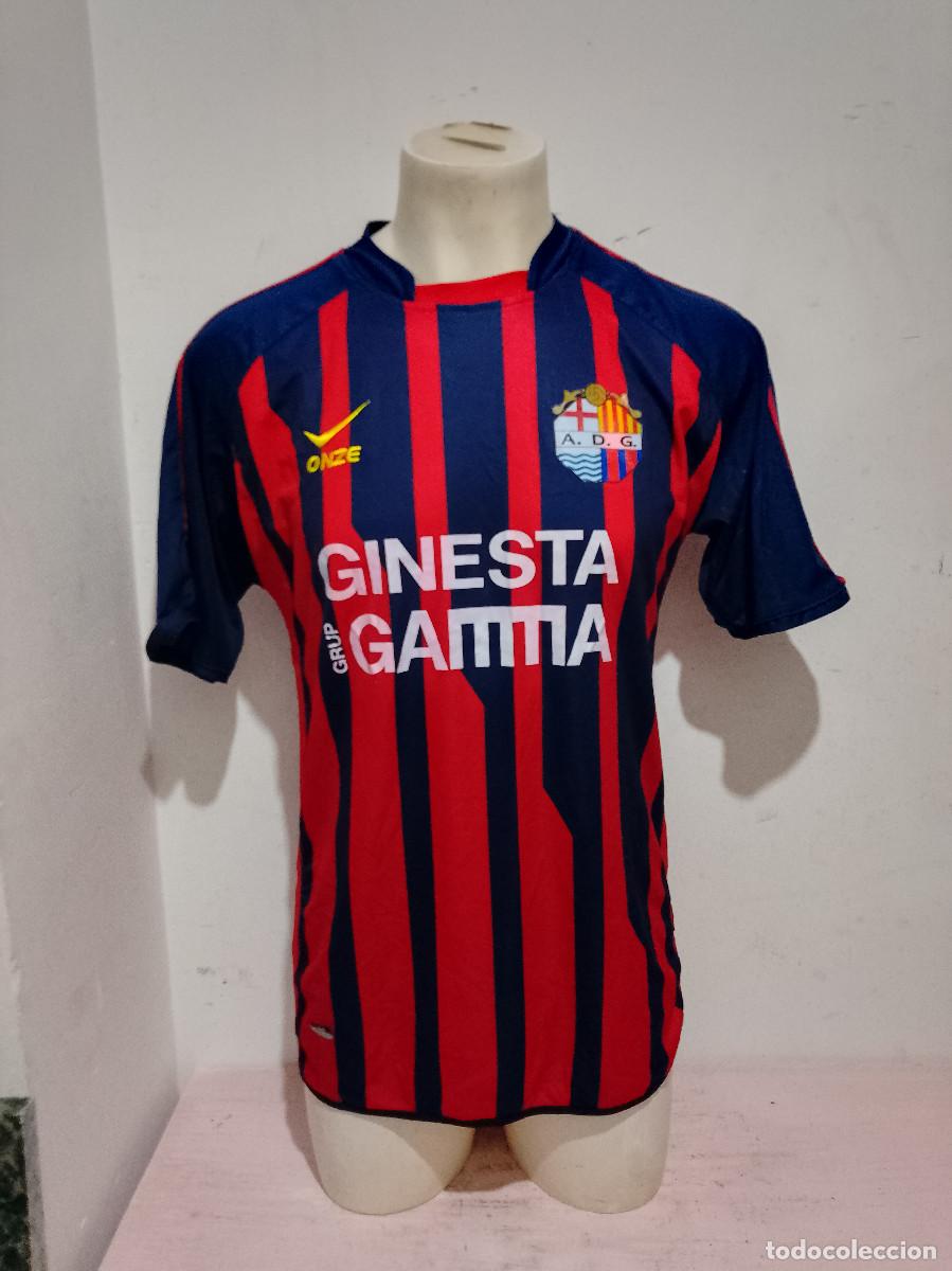 Coleccionismo deportivo: Ateneu Deportiu Gu&iacute;xols AD Sant Feliu catalunya camiseta futbol football shirt L 56cts