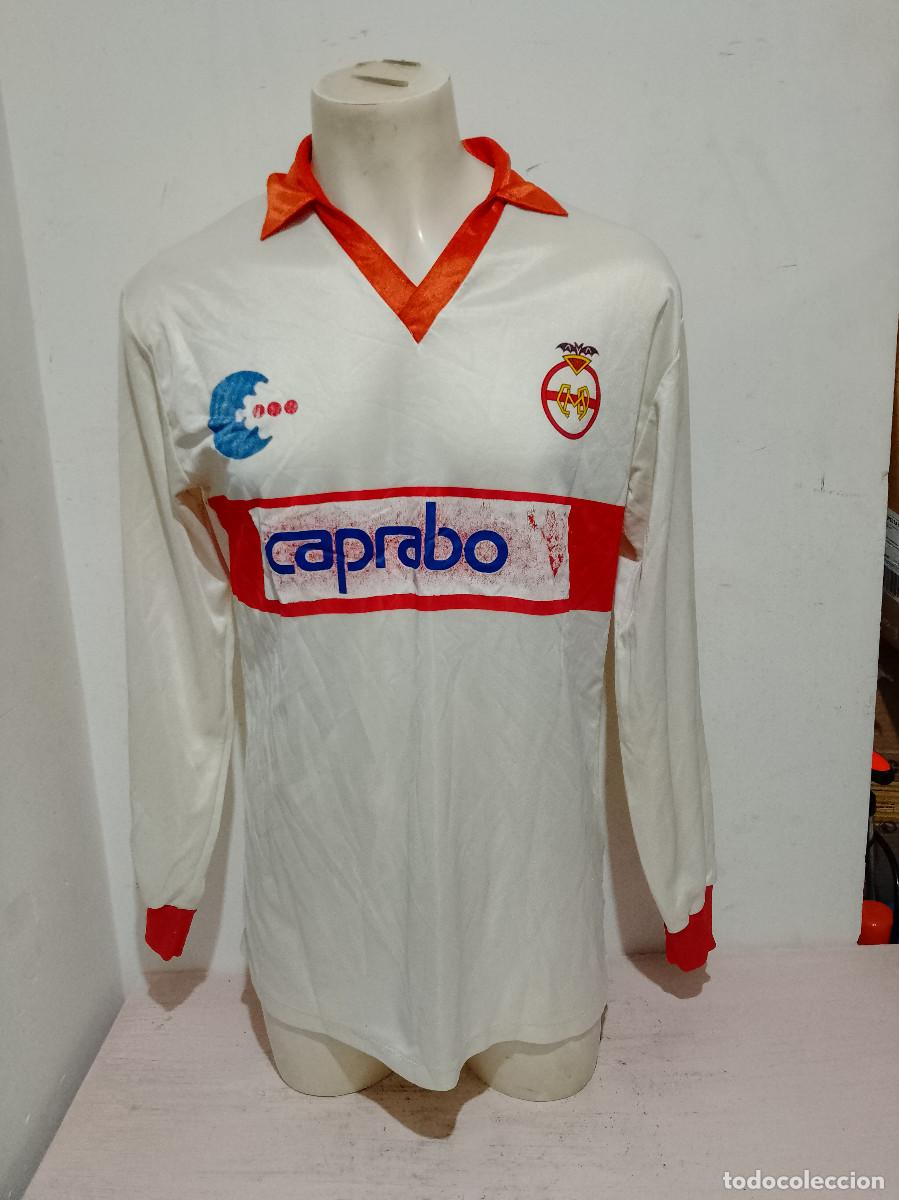 Coleccionismo deportivo: CD montgat 1980 Caprabo camiseta futbol football shirt vintage match worn xl 58cts