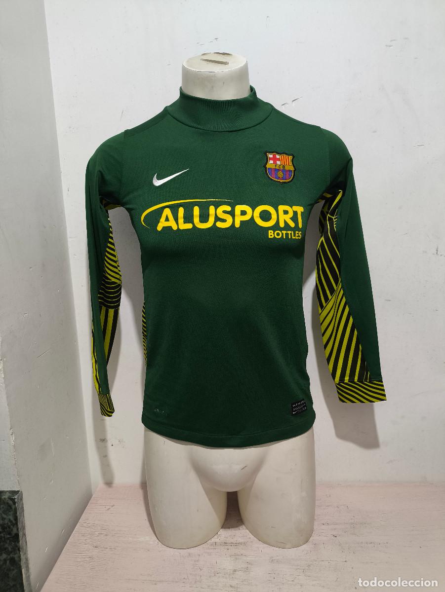 Coleccionismo deportivo: FC Barcelona match worn young player goalkepper portero futsal 12-13 47cts