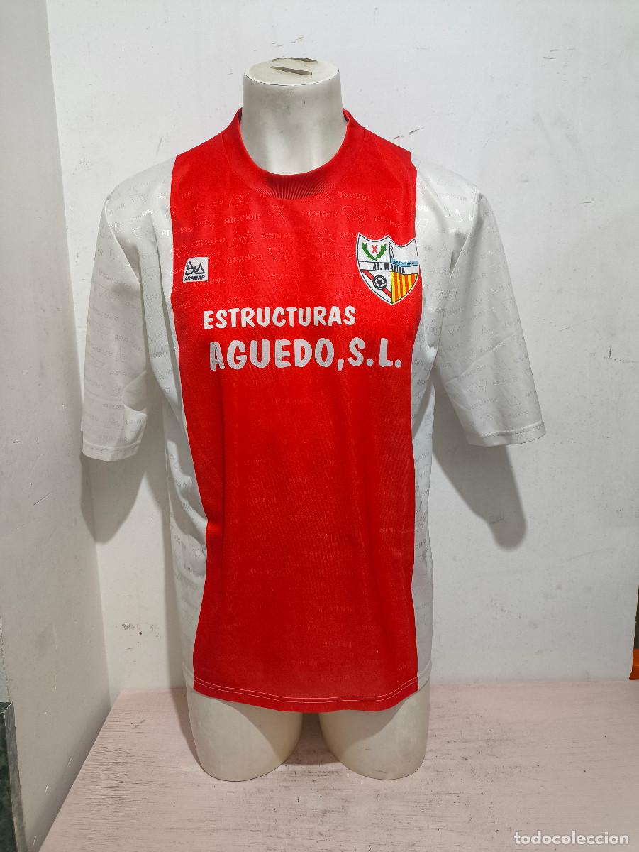Coleccionismo deportivo: Club Atl&eacute;tico Marina Hospitalet camiseta futbol vintage catalunya football shirt L 57cts