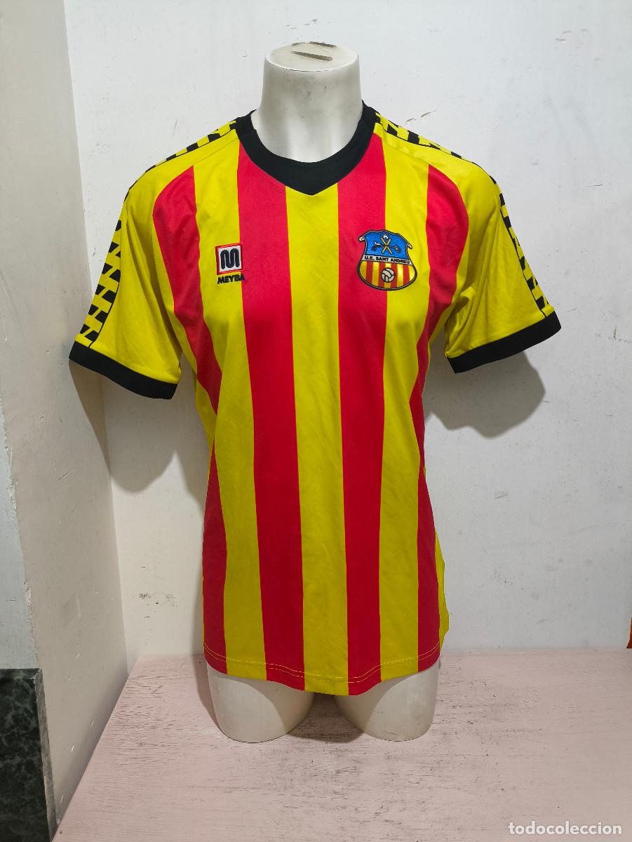 Coleccionismo deportivo: UE Sant Andreu match worn camiseta futbol football shirt L 56cts