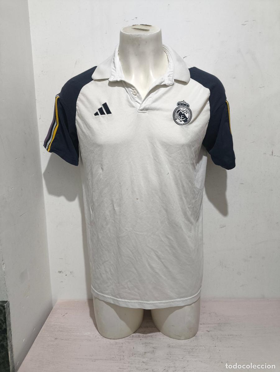 Coleccionismo deportivo: Real Madrid jersey futbol training shirt camiseta L 57cts