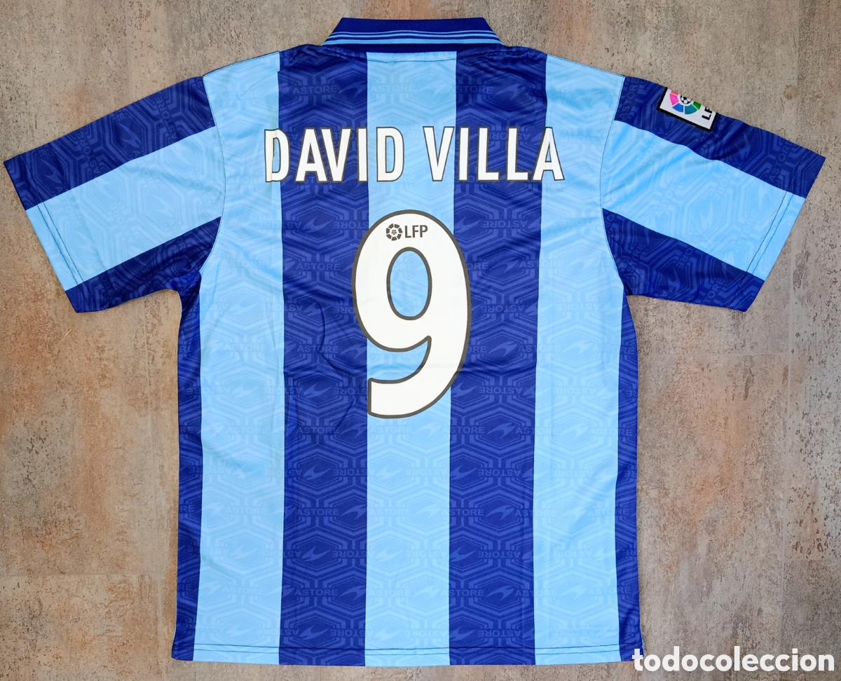 Sammelleidenschaft Sport: Camiseta David Villa Sporting Gij&oacute;n