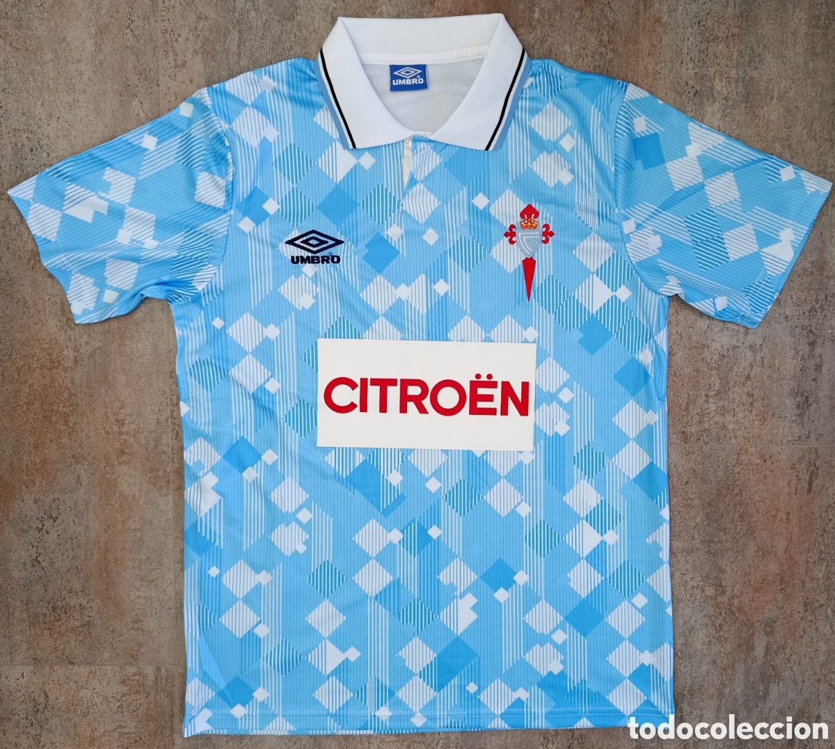 Coleccionismo deportivo: Camiseta Celta de Vigo 1992-1993