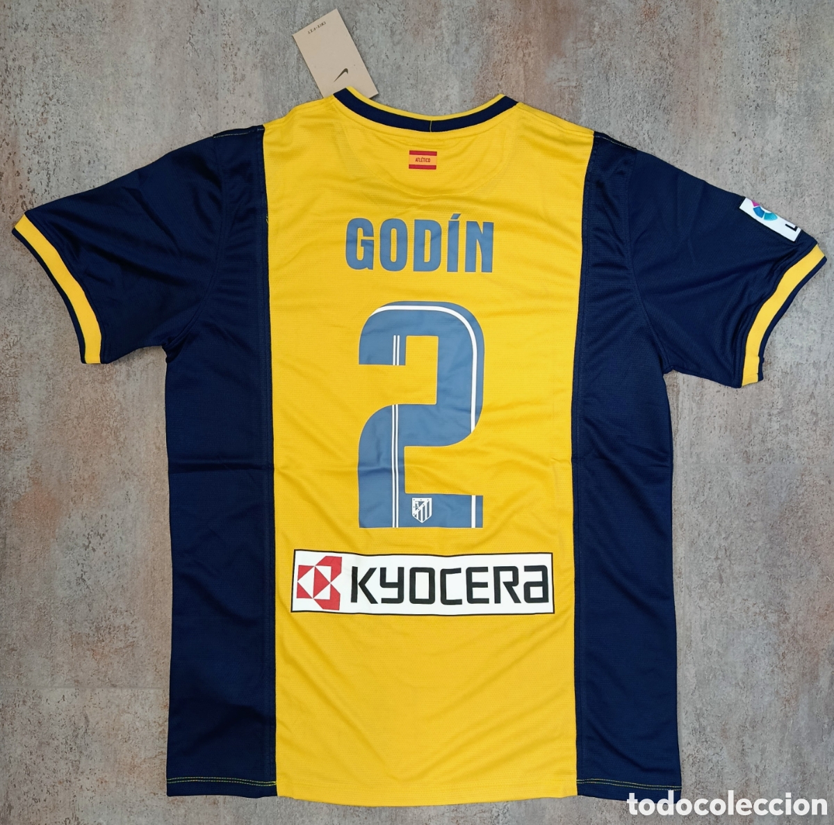 Collezionismo sportivo: Camiseta God&iacute;n Atl&eacute;tico Madrid Nueva 2013-2014