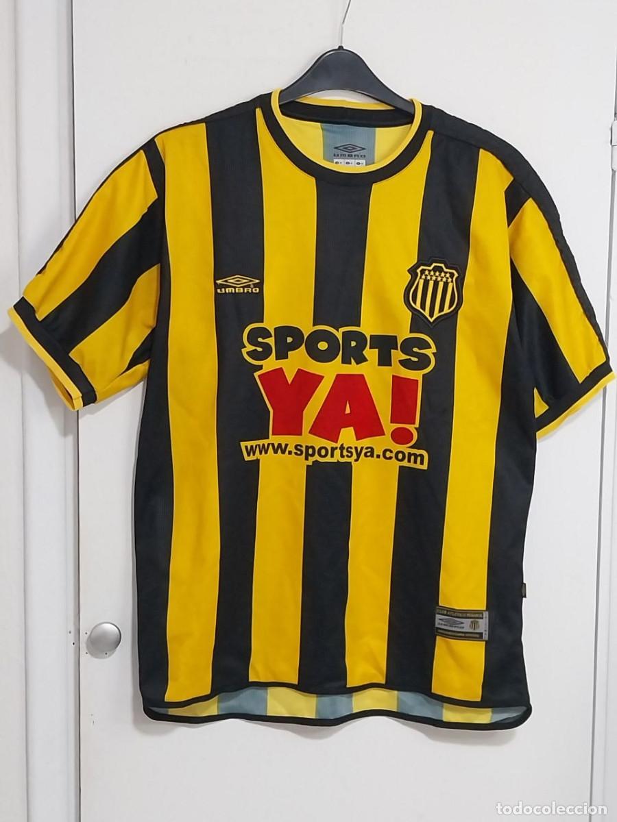 Coleccionismo deportivo: Camiseta/ Remera Pe&ntilde;arol Umbro 2001, dorsal 10, talla M, como nueva