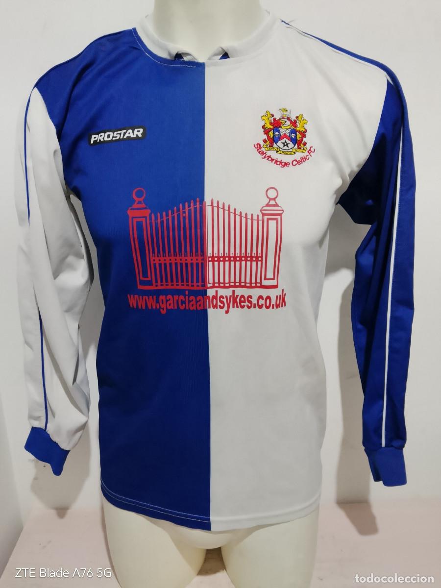 Coleccionismo deportivo: Stalybridge Celtic FC manchester football shirt camiseta futbol S 49cts