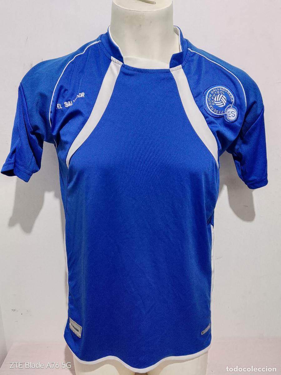 Coleccionismo deportivo: El Salvador seleccion camiseta futbol football shirt M 53cts