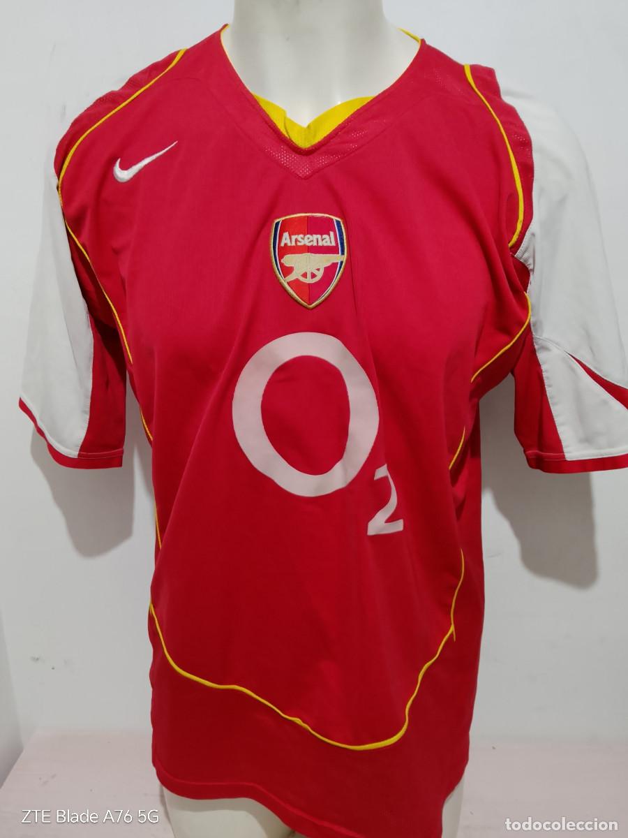 Coleccionismo deportivo: Arsenal fc camiseta futbol football shirt xl 64cts