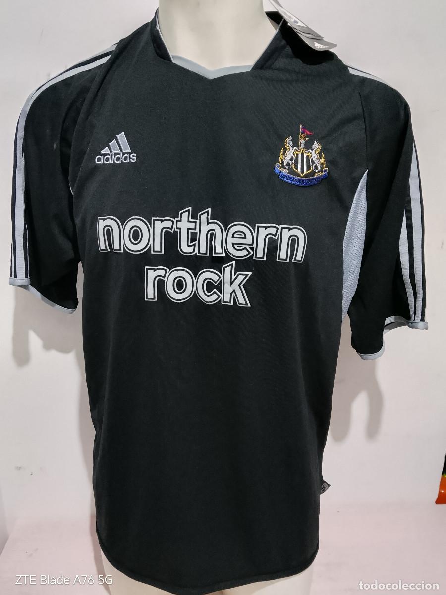 Coleccionismo deportivo: Newcastle utd (tara sponsor) camiseta futbol football shirt L 62ct