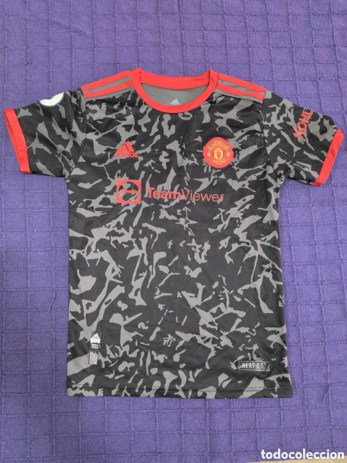Sammelleidenschaft Sport: Camiseta de futbol Manchester United. Adidas. N&uacute;mero 7 Cristiano Ronaldo