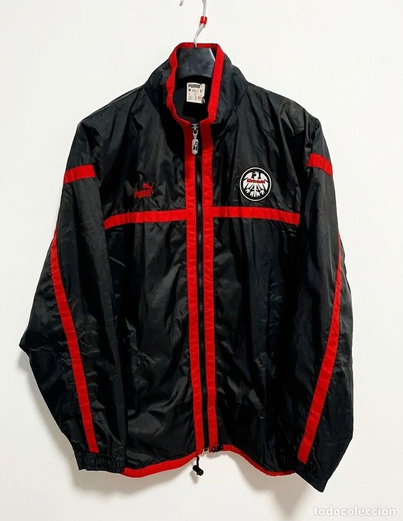 Coleccionismo deportivo: Cortavientos Eintrach Frankfurt temporada 1993/1994
