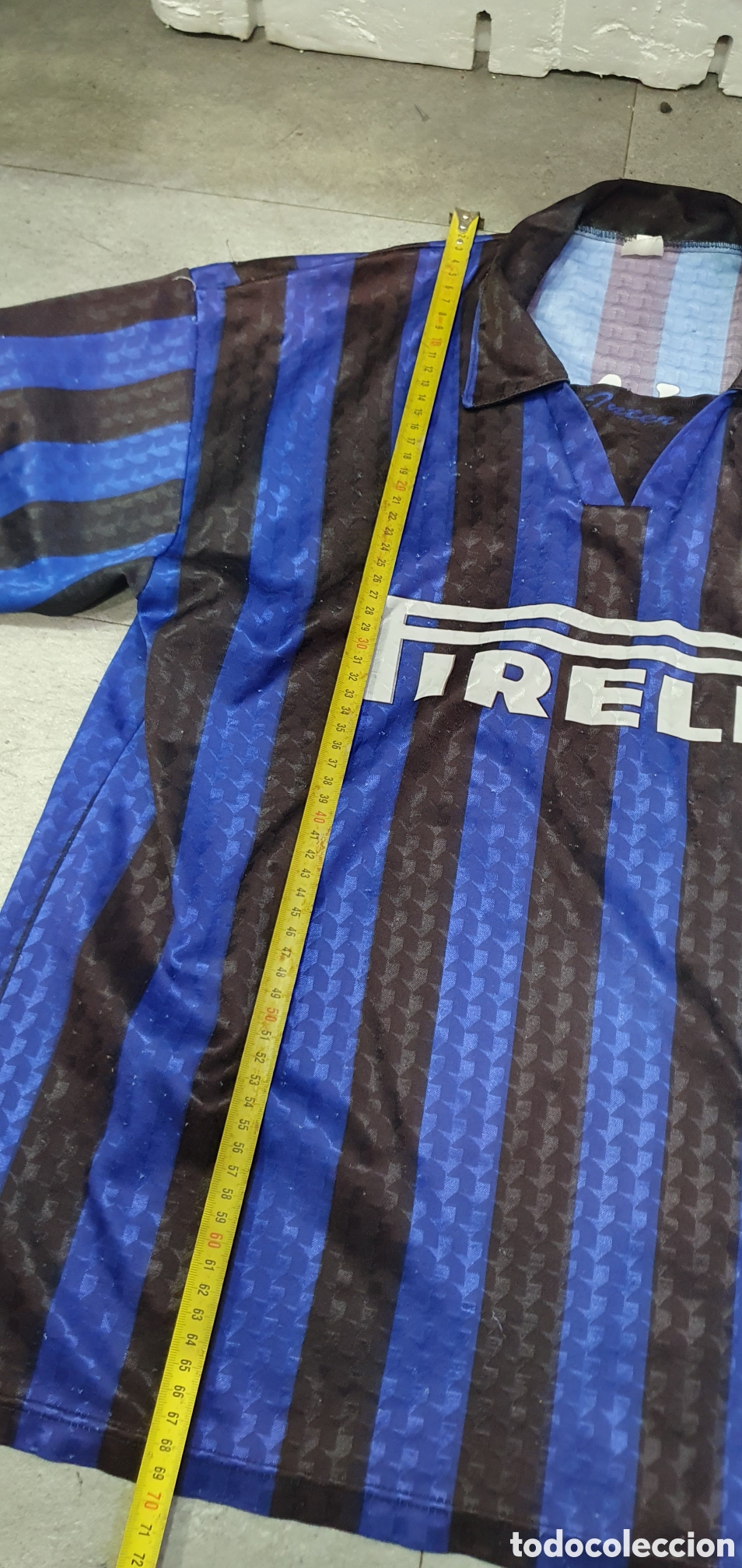 Coleccionismo deportivo: Camiseta Inter Ronaldo. (L139) - Foto 2