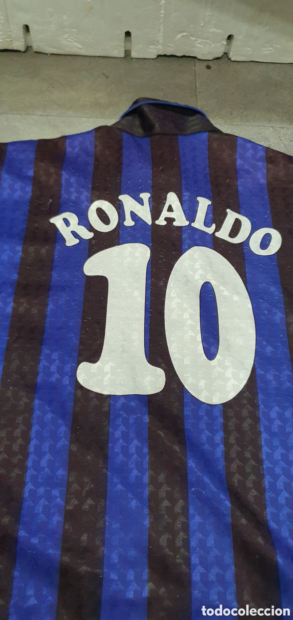 Coleccionismo deportivo: Camiseta Inter Ronaldo. (L139) - Foto 3