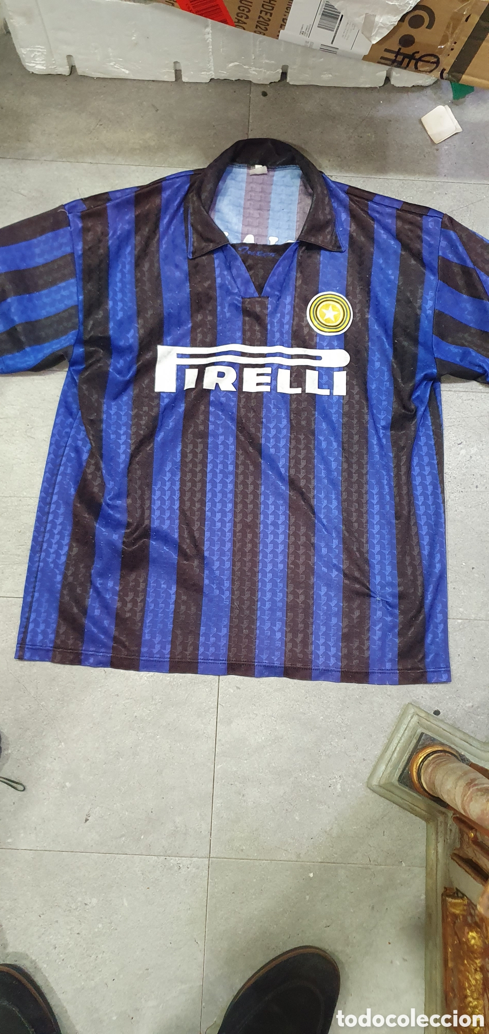 Coleccionismo deportivo: Camiseta Inter Ronaldo. (L139)