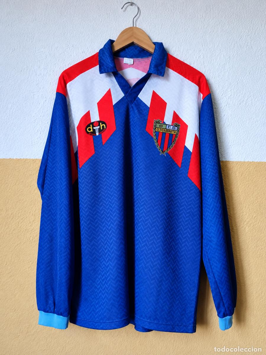 Coleccionismo deportivo: Camiseta DH/bemiser Vintage CD Oliver Urrutia 80s