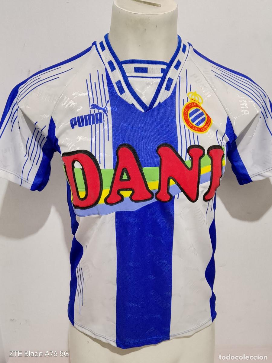 Coleccionismo deportivo: RCD Espanyol 1994 camiseta futbol football shirt xxs 44cts