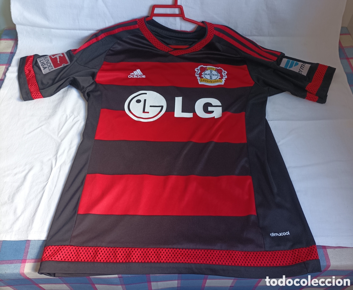 Coleccionismo deportivo: antigua camiseta futbol BAYER LEVERKUSEN. KIESSLING. ADIDAS. BUNDES LIGA. ALEMANIA