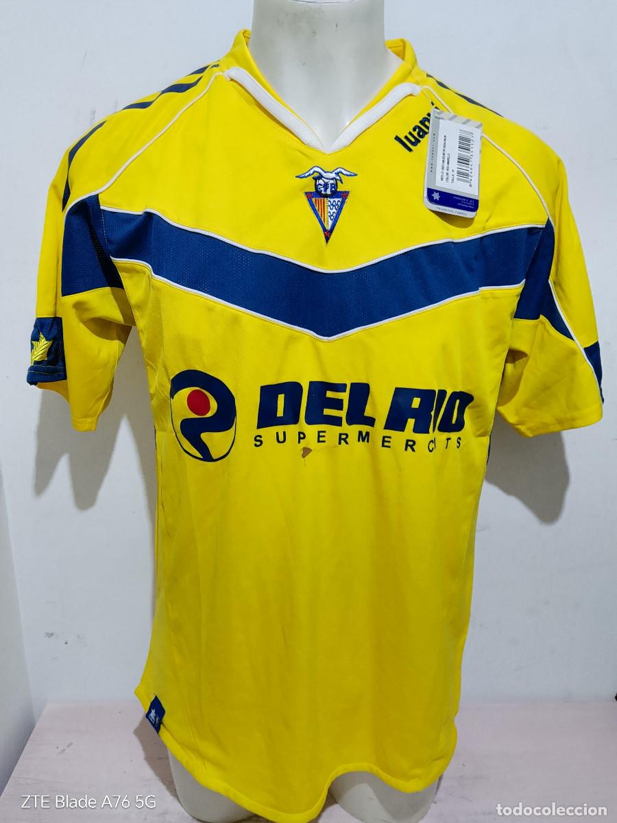 Coleccionismo deportivo: CF Badalona camiseta futbol football shirt Catalunya M 59cts