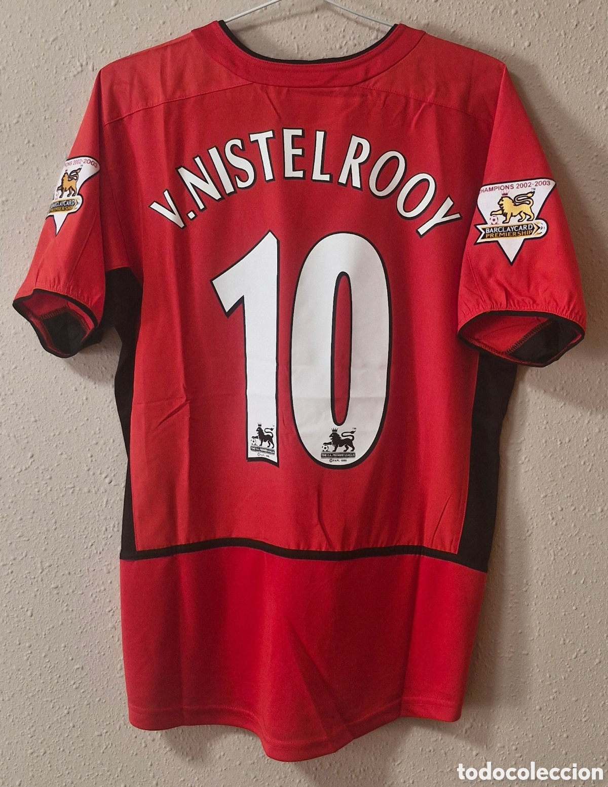 Coleccionismo deportivo: Camiseta Manchester United 2003/04