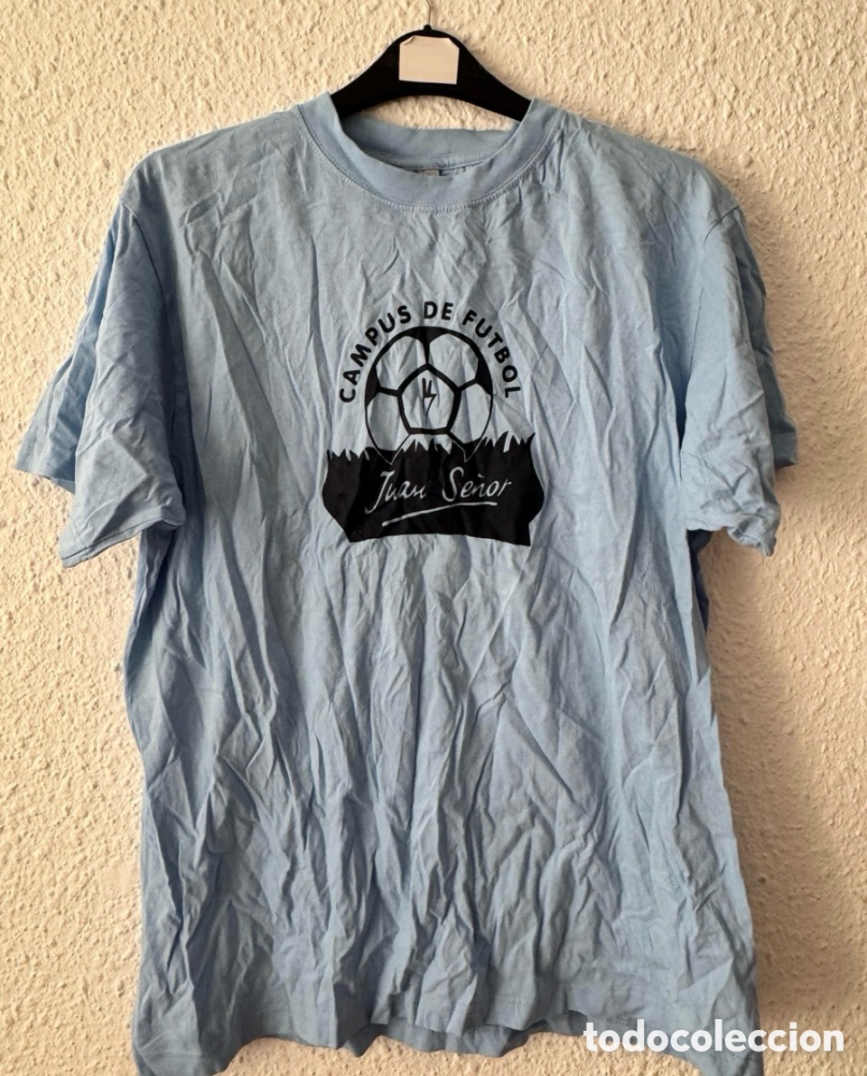 Coleccionismo deportivo: Antigua Camiseta deportiva de F&uacute;tbol Campus Juan Se&ntilde;or TALLA -XL- Valento