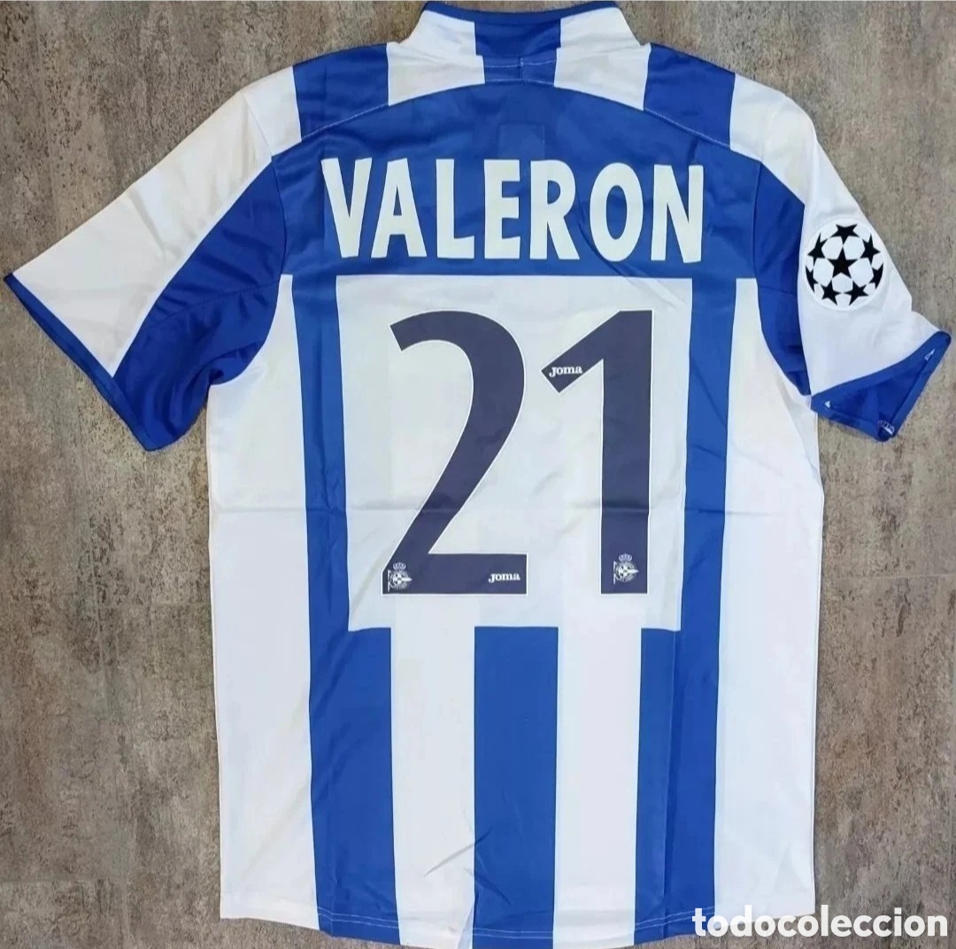 Collezionismo sportivo: Camiseta Valer&oacute;n Deportivo 2003-2004