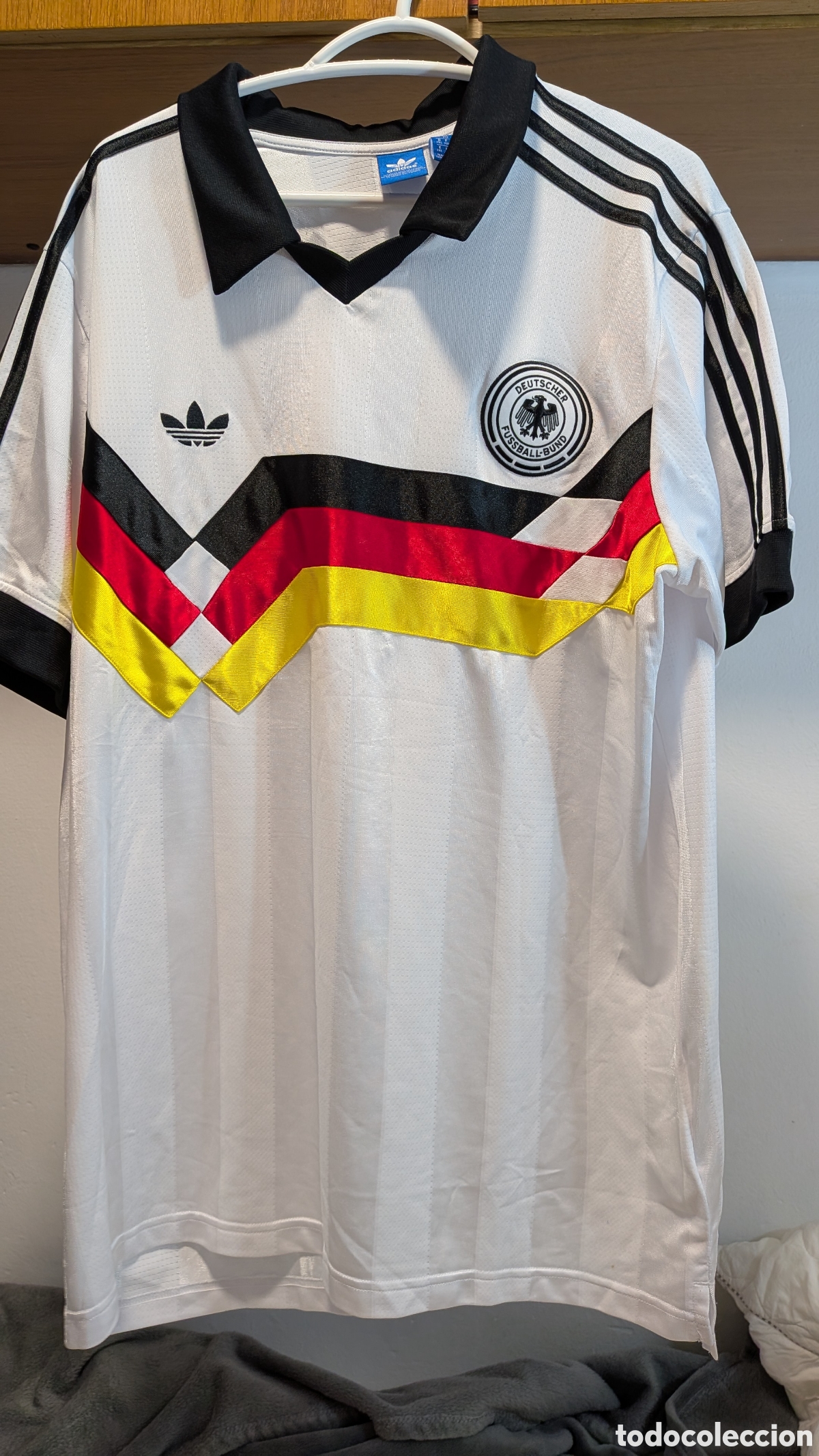 Coleccionismo deportivo: Camiseta Alemania 1990 Adidas Originals Remake AJ8021 Talla 2XL