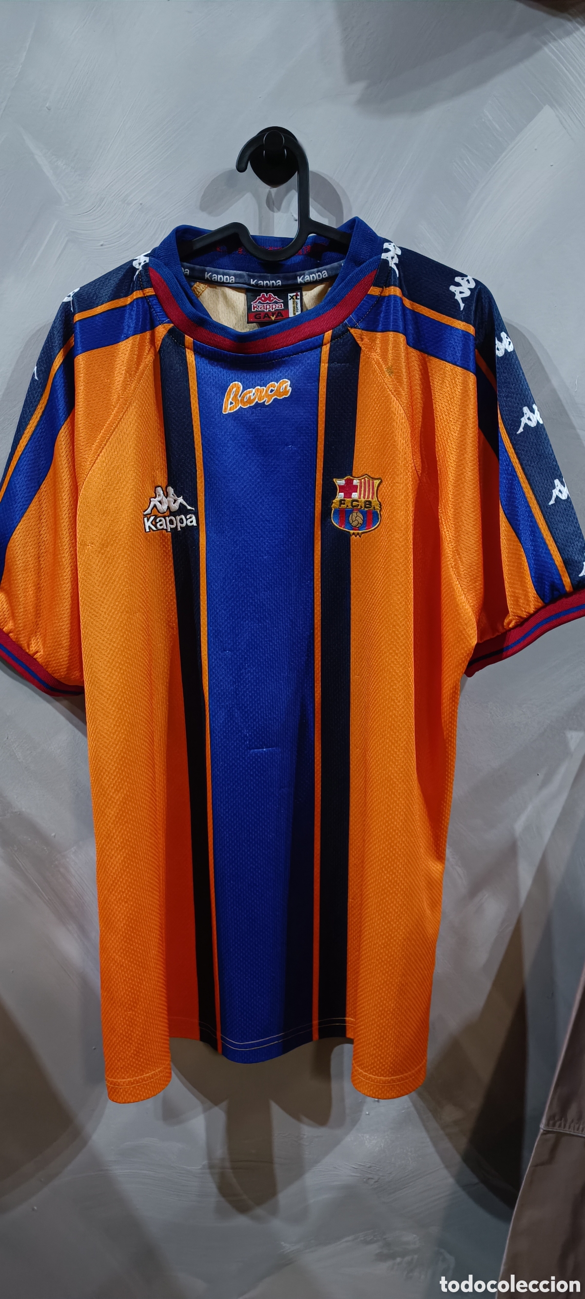 Coleccionismo deportivo: 1997 Kappa Barcelona Sin dorsal
